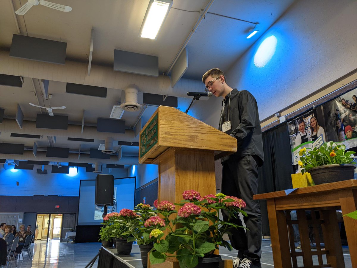 InclusionAB's tweet photo. โI am really proud to be a college student. I have one more year before I finish my program. After school, I want to travel, and I want to buy a house and keep living on my own. I know that I can do these things.โ-Jake, @LakelandCollege student #InclusionABBreakfast https://t.co/OhvWH2AfOk
