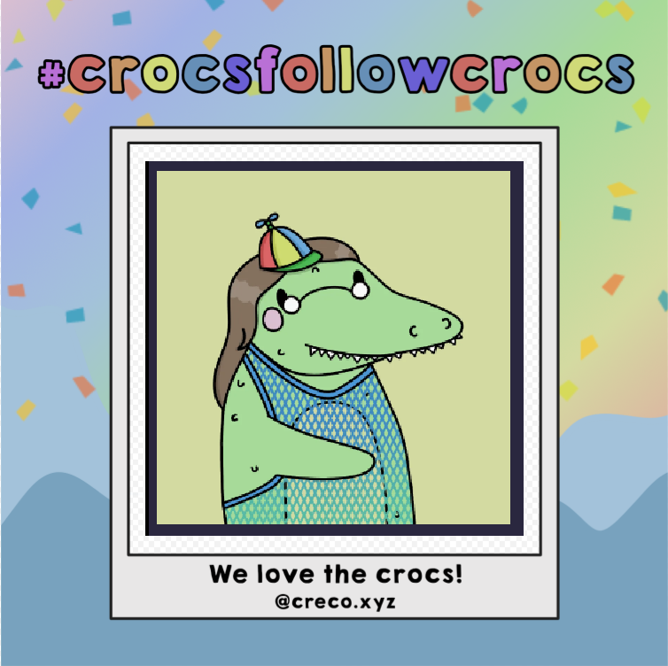 BPonkin's tweet photo. @creco_xyz #crocsfollowcrocs

Crocs come from all walks of life. Even Florida Crocs with string vests! 
We love them all 🐊🐊🐊 https://t.co/XLbZCqwklF