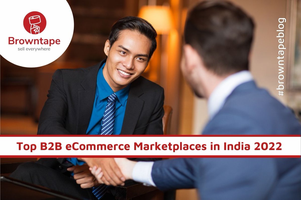 In today's "Learn with Browntape," we list out some top B2B marketplaces in India. Have a look at them.
bit.ly/3Fli8xq
#b2b #india #ecommerce #ecommerceindia #blogpost #blog  #b2bindia #marketplace