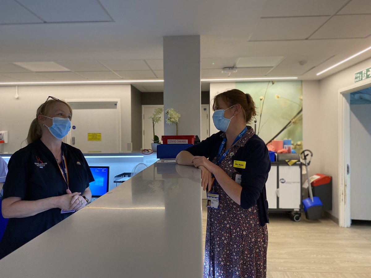 Kingston and Richmond NHS Foundation Trust (@k_and_r_nhs) on Twitter photo Our CEO, Jo Farrar, and Chief Nurse, Nic Kane, have been out and about visiting colleagues in our <a href="/maternity_team/">Kingston Maternity</a> to celebrate #InternationalDayoftheMidwife Our CEO, Jo Farrar, and Chief Nurse, Nic Kane, have been out and about visiting colleagues in our <a href="/maternity_team/">Kingston Maternity</a> to celebrate #InternationalDayoftheMidwife