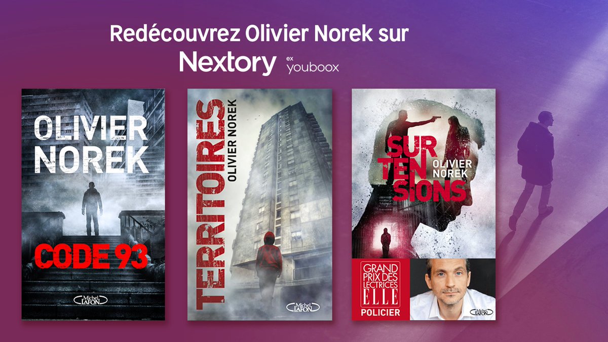 Adrénaline, violence, suspense : bienvenue dans la trilogie 93 d'<a href="/OlivierNorek/">Olivier Norek</a> 👊

3 romans à couper le souffle disponibles sur #Nextory : catalog.youboox.fr/fr/selections/… 

 #VendrediLecture #Thriller #Ebook
