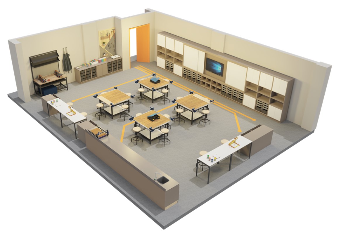 AldenhamRiyadh's tweet photo. Check our Art and DT lab... This state of the art room will include:

✅ Spray Paint Booth 
✅ Peg Board Table 
✅ Vanity Counter 
✅ Teaching Wall and Resource Storage 
✅ Paper Storage 
✅ Makers Space 

Check out more here. https://t.co/Q4B47wfRxq https://t.co/4TlBOSbqsW