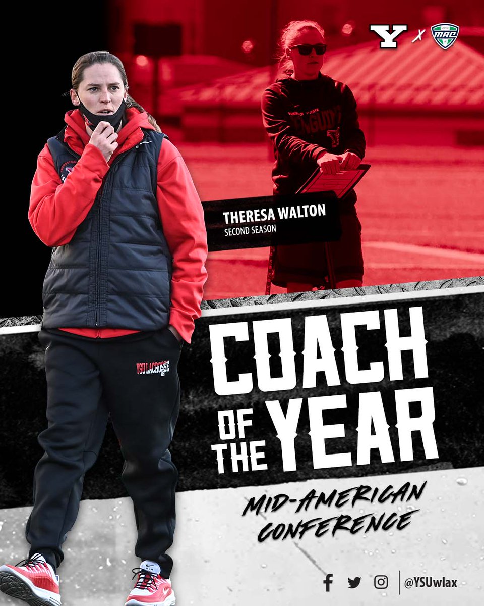 YSUwlax's tweet photo. 𝑪𝒐𝒂𝒄𝒉 𝒐𝒇 𝒕𝒉𝒆 𝒀𝒆𝒂𝒓!

Coach Walton led the Penguins to an 10-7 overall record with a conference-leading 8-2 record in @MACSports play in 2022 after YSU was picked to finish in fifth in the preseason coaches' poll. 

Congrats, Coach!

#GoGuins🐧🥍 https://t.co/TYMJpykuZd