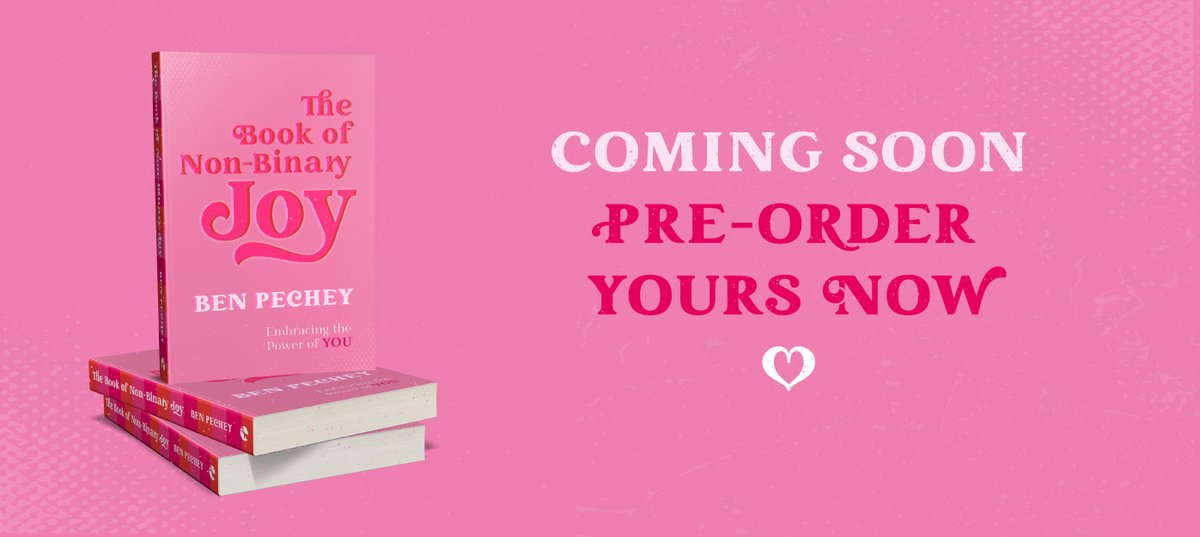 JKPBooks's tweet photo. Pre-order now!

@ben_pechey has created the ultimate safe space for you to embrace your non-binary life and start living

'I'm so happy this book exists' - @freddymcconnell

Get your copy: https://t.co/l2iMVDFOAF

#nonbinary #queerbooks #LGBTQIABooks #LGBTQIAPride #nonbinarylife https://t.co/taTWTVXgwr