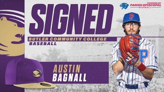 BagnallAustin1's tweet photo. I am blessed to be able to pursue my academic and baseball career at Butler Community College.  I want to thank God, my family, coaches and teammates because this wouldn't be possible without them. #RoarGrizz @Buco_Baseball @ButlerGrizzlies @ParishSports @prosourceteam @bj_mcvay https://t.co/YUoxhQjbZR