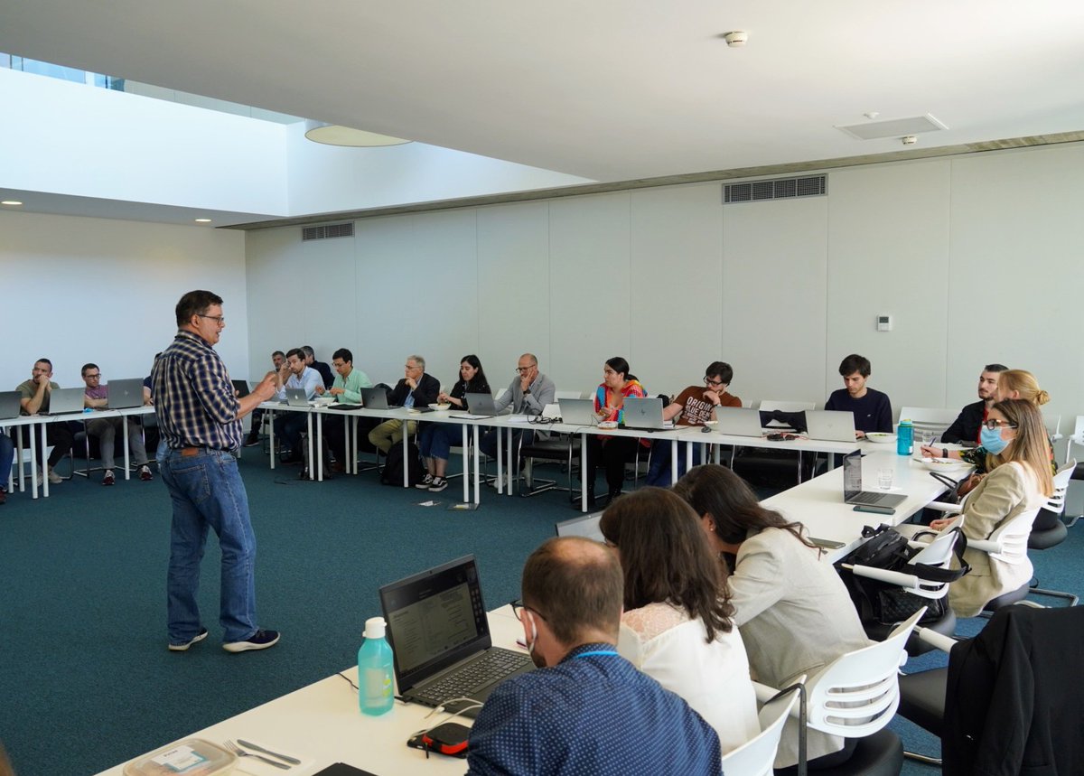 MITPortugal's tweet photo. Happening now at @InfoCEIIA AEROS consortium meeting to share the latest progress and the updates of the MPP flagship project.
@EDISOFT1988 @colabatlantic @MIT #Spinworks #DSTelecom
#UMinho #FCUP #UALG #Tecnico https://t.co/vLbGIIdvTG