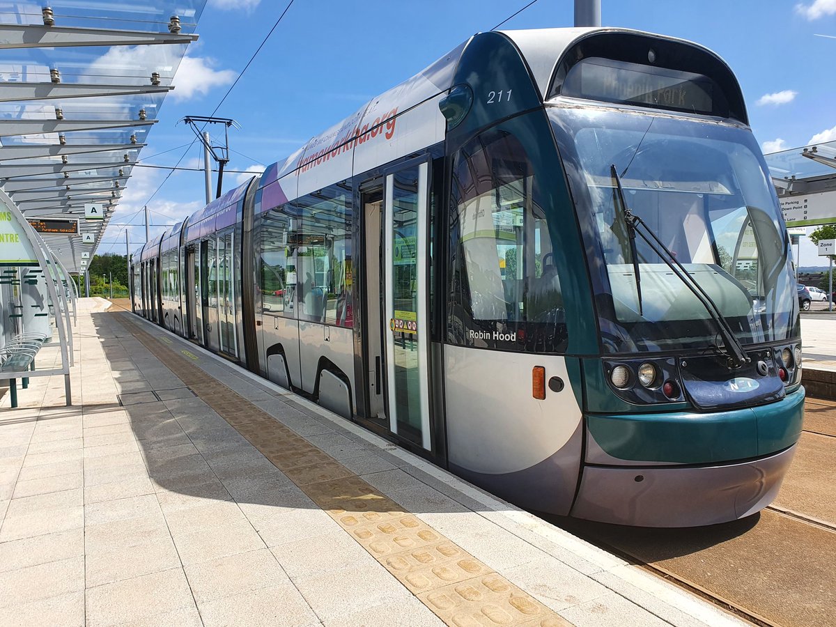 JamesTGlossop's tweet photo. All 4 tram terminus and Nottingham Express Transit (NET) tram system ticked off the list. ✅️
1) Phoenix Park
2) Hucknall
3)Clifton South
4) Toton Lane
#NottinghamExpressTransit #Nottingham @NETTram @JedKendray @303032_trains https://t.co/bxn4K31YAG