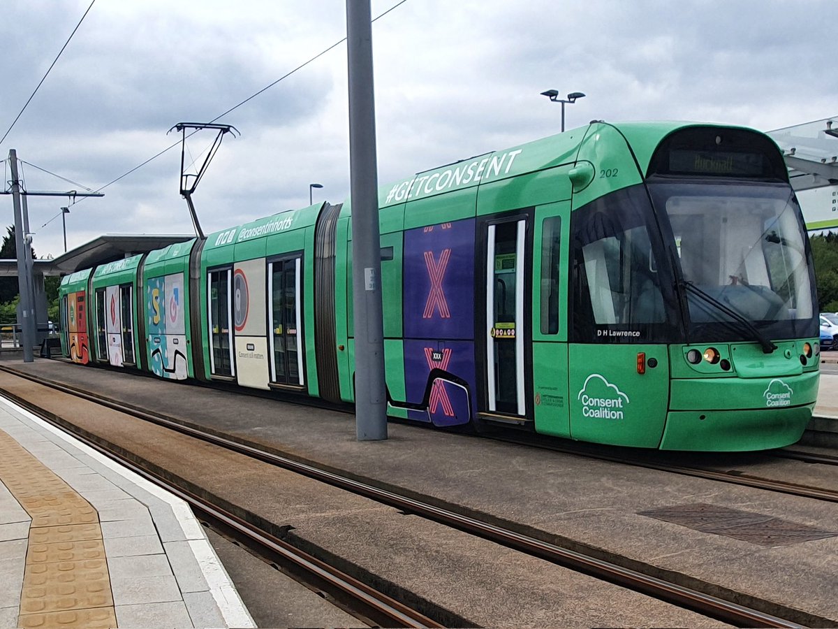 JamesTGlossop's tweet photo. All 4 tram terminus and Nottingham Express Transit (NET) tram system ticked off the list. ✅️
1) Phoenix Park
2) Hucknall
3)Clifton South
4) Toton Lane
#NottinghamExpressTransit #Nottingham @NETTram @JedKendray @303032_trains https://t.co/bxn4K31YAG