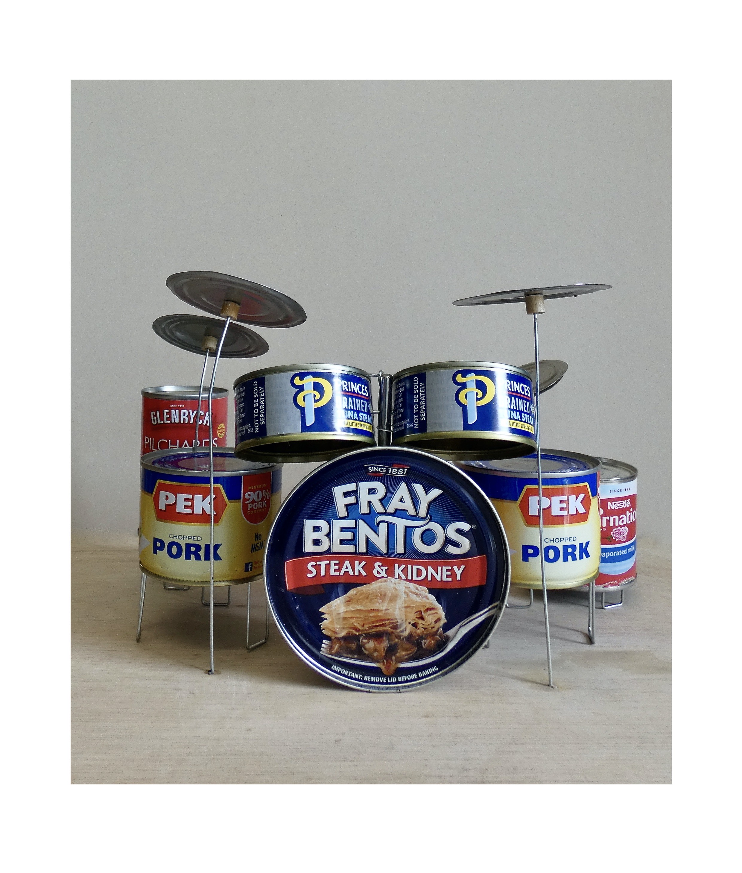 Recycled 2024 drum set