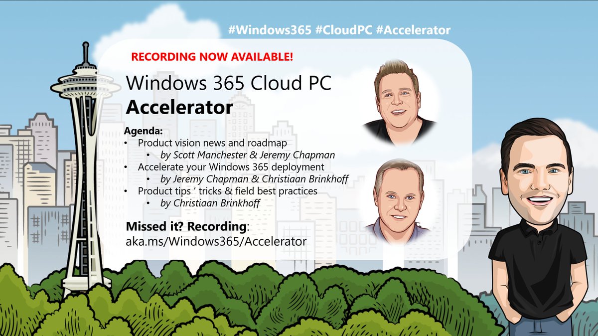 NOW AVAILABLE!📺Recording. Accelerate your #Windows365 deployment with this (popular!) free two-hour training, now free available on our <a href="/MSWindowsITPro/">Windows IT Pro</a> YouTube channel ⬇️ techcommunity.microsoft.com/t5/windows-eve…