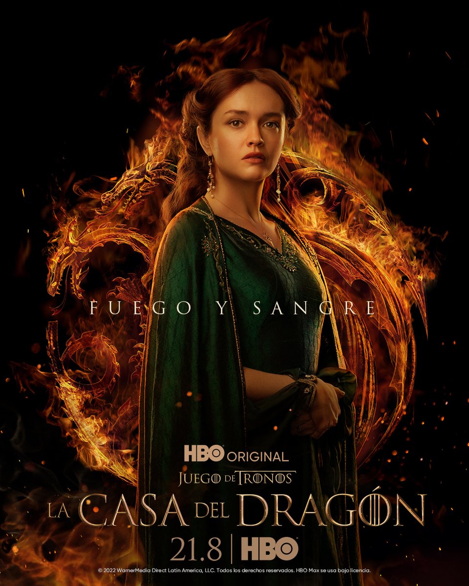 HBOLAT's tweet photo. Alicent Hightower. Hija de la Mano del Rey.
#HouseoftheDragon #LaCasaDelDragón https://t.co/NNJpNVqxAo