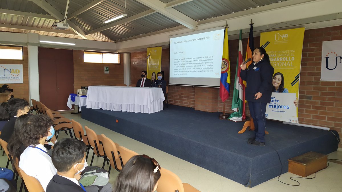 carloss_otero's tweet photo. II Olimpiada de matemáticas Unadista 2022, Zona Centro Boyaca con la Participación de 22 colegios, oficiales y privados de Duitama. @UNAD_ZCBOY @unadduitama @AngelaMariaGon9 @ccastano @Yadycamo @YCayachoa https://t.co/62YrG6Tj9Z