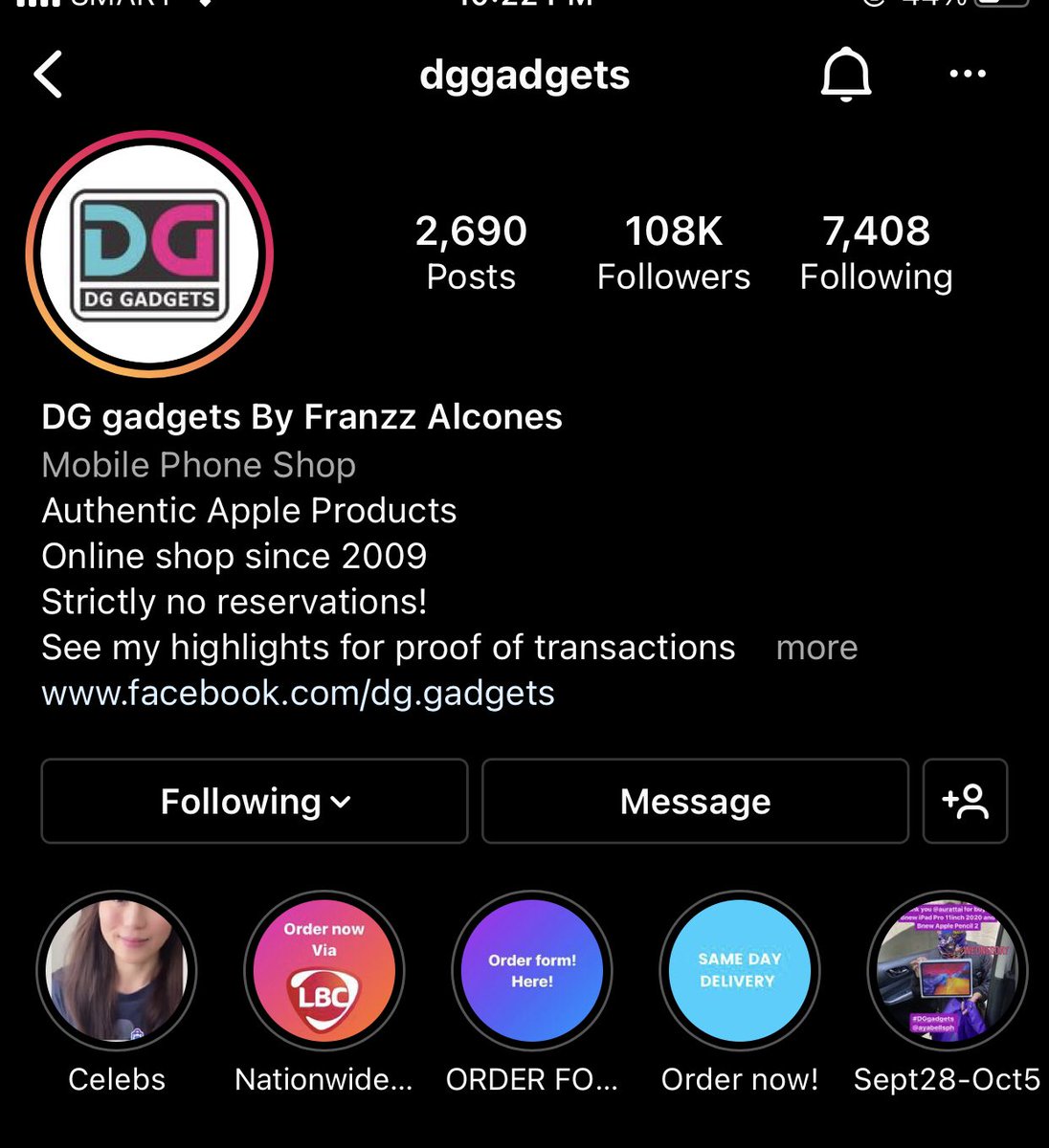 Hi commstwt!! May nakapagtry na ba bumili ng Apple products sa IG shop na ‘to?? I just wanna be sure langgg 😌