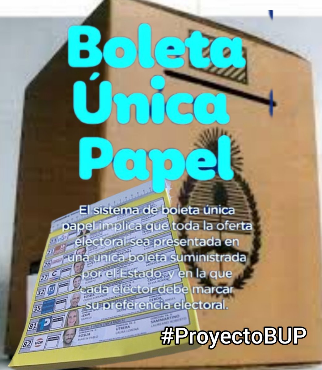 ReynaTarantula's tweet photo. #ProyectoBPU
#BoletaUnicaDePapel
Quienes se oponen a BUP son los mismos q ganan elecciones solo haciendo trampa
Si tan seguros estan d q van a ganar, porque no aprueban este proyecto??
Saben q se termina el fraude y el robo??
BUP ahorraría dinero y tiempo
Queremos transparencia! https://t.co/QibMOP8uJB
