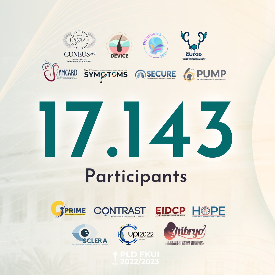 pldfkui's tweet photo. Thank you to all 17.143 participants! Our seminars will be back soon. #pldui https://t.co/t1zav4AmTh