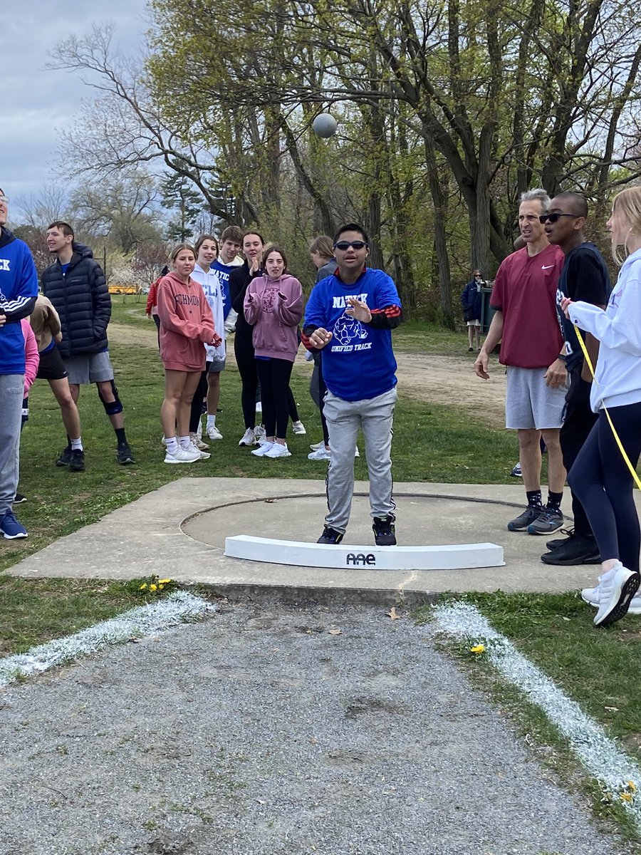 Looking forward to some more personal records and our first relays of the season today at home vs Wellesley! 3:15pm at Memorial Field, let’s go #NatickUnified!!!