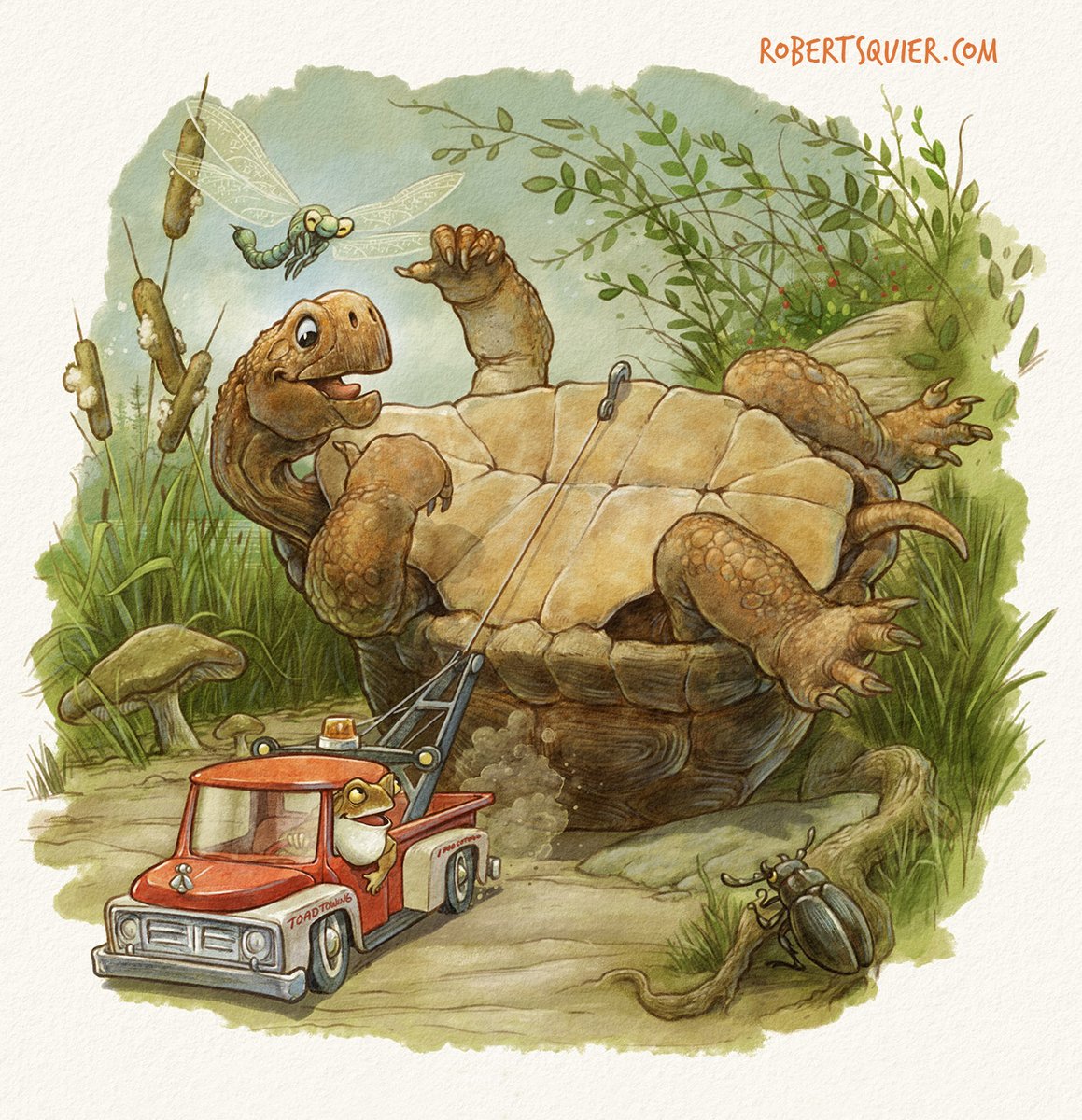 robertsquier's tweet photo. Happy #KidLitArtPostcard Day! I’m Robert, an illustrator drawn to the whimsical, humorous and creeptastic.
https://t.co/cGYUyGCVsy https://t.co/O4s8pE8kde