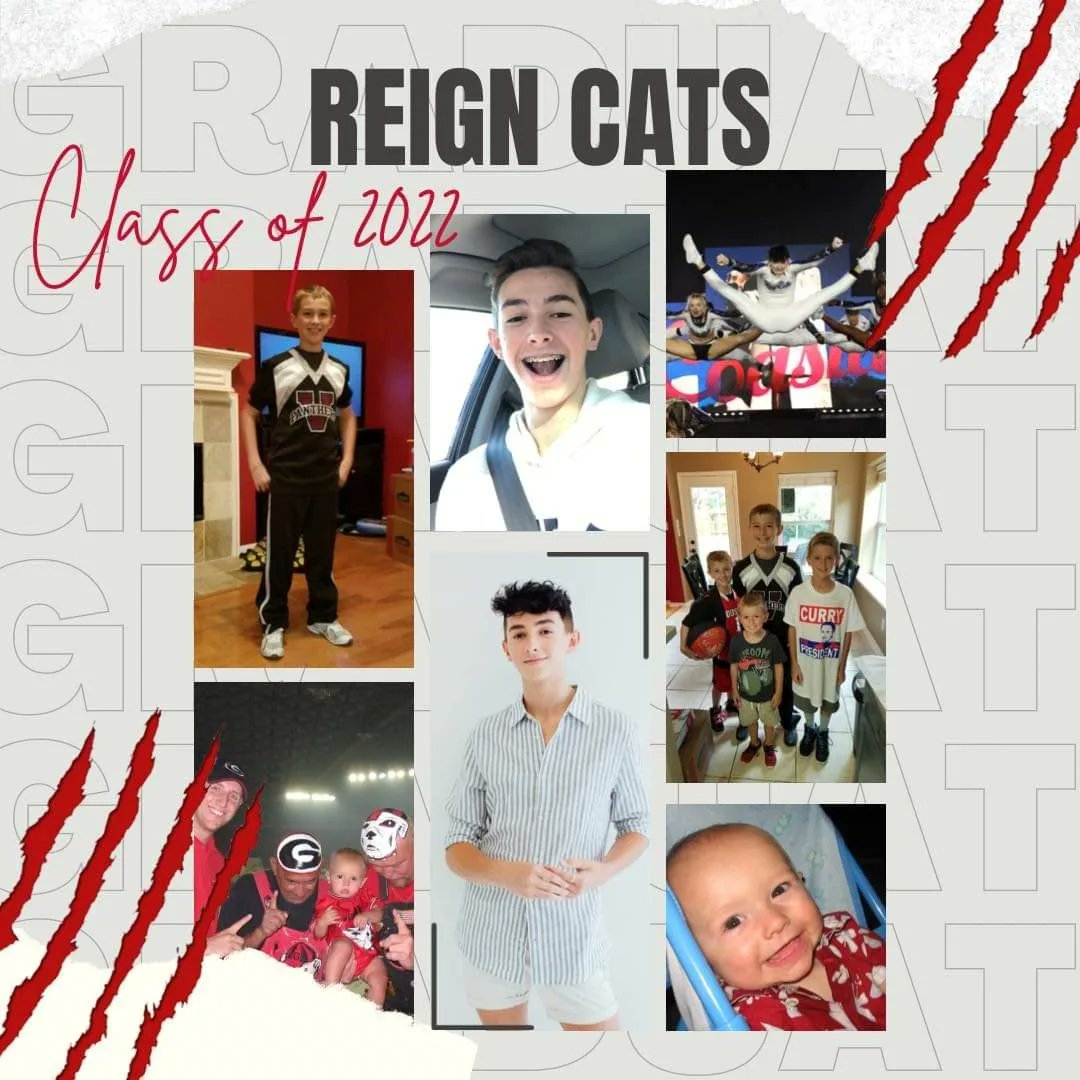 CA_ReignCats's tweet photo. We're so incredibly grateful for our amazing seniors. These athletes left it all out on the mat this year, and we can't wait to see what the future has in store for them. ☔😻❤️

Huge hugs to Chris, Nadia, Grace, and Zach! 

We love you! #RC4L ❤️❤️❤️ https://t.co/pWxuXmBfUs