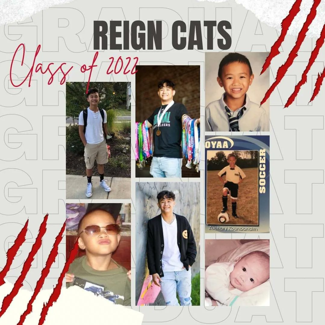 We're so incredibly grateful for our amazing seniors. These athletes left it all out on the mat this year, and we can't wait to see what the future has in store for them. ☔😻❤️

Huge hugs to Chris, Nadia, Grace, and Zach! 

We love you! #RC4L ❤️❤️❤️