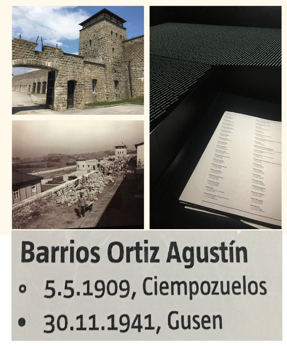 Hoy,5 de mayo,se conmemora el Día de Homenaje a los españoles deportados y fallecidos en campos de concentración y a todas las víctimas españolas del nazismo. Es el 77º aniversario de la liberación de #Mauthausen También un 5 de mayo,en 1909,nació Agustín Barrios #Ciempozuelos