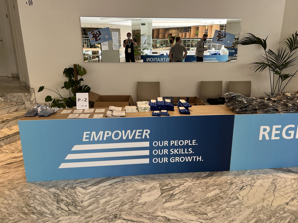 #checkin for @MedialineAG <a href="/MedialineRo/">MedialineRO</a> <a href="/I_T_K_COM/">ITK Communications</a> <a href="/medialine/">Medialine</a> #medialinegroup22 kickoff done - ready for 2 days with top keynotes, 34 workshops full of energy and #power - back live again with plenty of #innovation