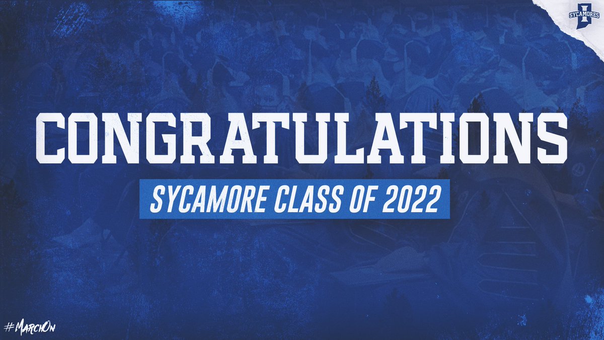 IndStAthletics's tweet image. Congrats to all our 𝙂𝙧𝙖𝙙𝙪𝙖𝙩𝙚𝙨! 👏 🎓  

#MarchOn