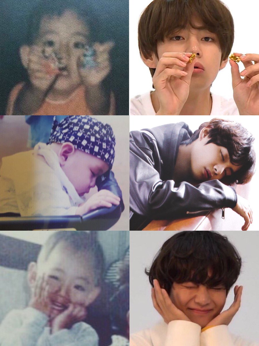 vanteficient's tweet photo. baby                              BABY
taehyung                      TAEHYUNG https://t.co/UXnKQKcUX9