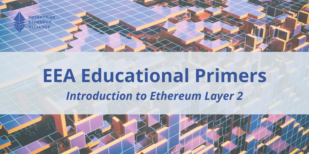 EntEthAlliance's tweet photo. At the #EEA, we put education front &amp; center. That’s why we’re excited to share the first in a series of educational primers for those new to #Ethereum. Get details here &amp; check back often for new content: https://t.co/qDhjxqOcgE https://t.co/JdJuKot4eP