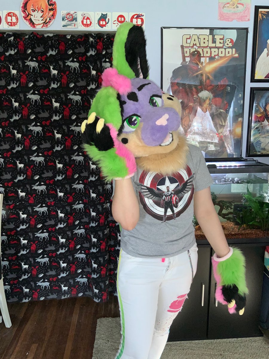 Alien_Crows's tweet photo. Dont for get to check out the link!!! :3
#fursuits #fursuitmakers #furry https://t.co/prFDQV1E9H