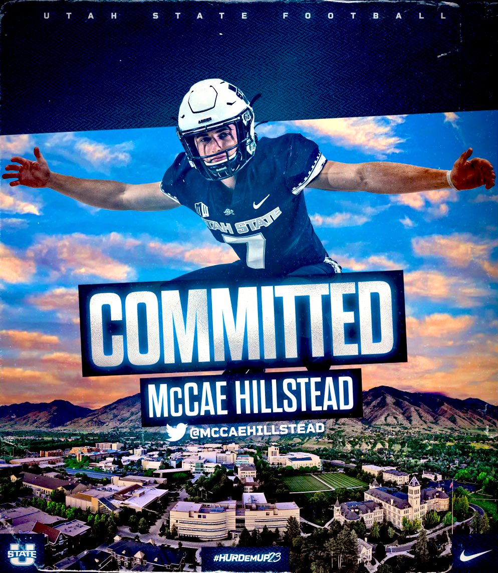 COMMITTED!!! Thank you @USUFootball @CHbanderson @AnthonyJTucker for believing in me and my abilities! Grateful for everyone that got me here! @skyridgefb @JonLehman @coachjhemm @AlphaRecruits15 @QBAlphaKidd @qbinfluence @qbelite @stroformance @Ezwrighter10 #HurdEmUp23 #Aggieup