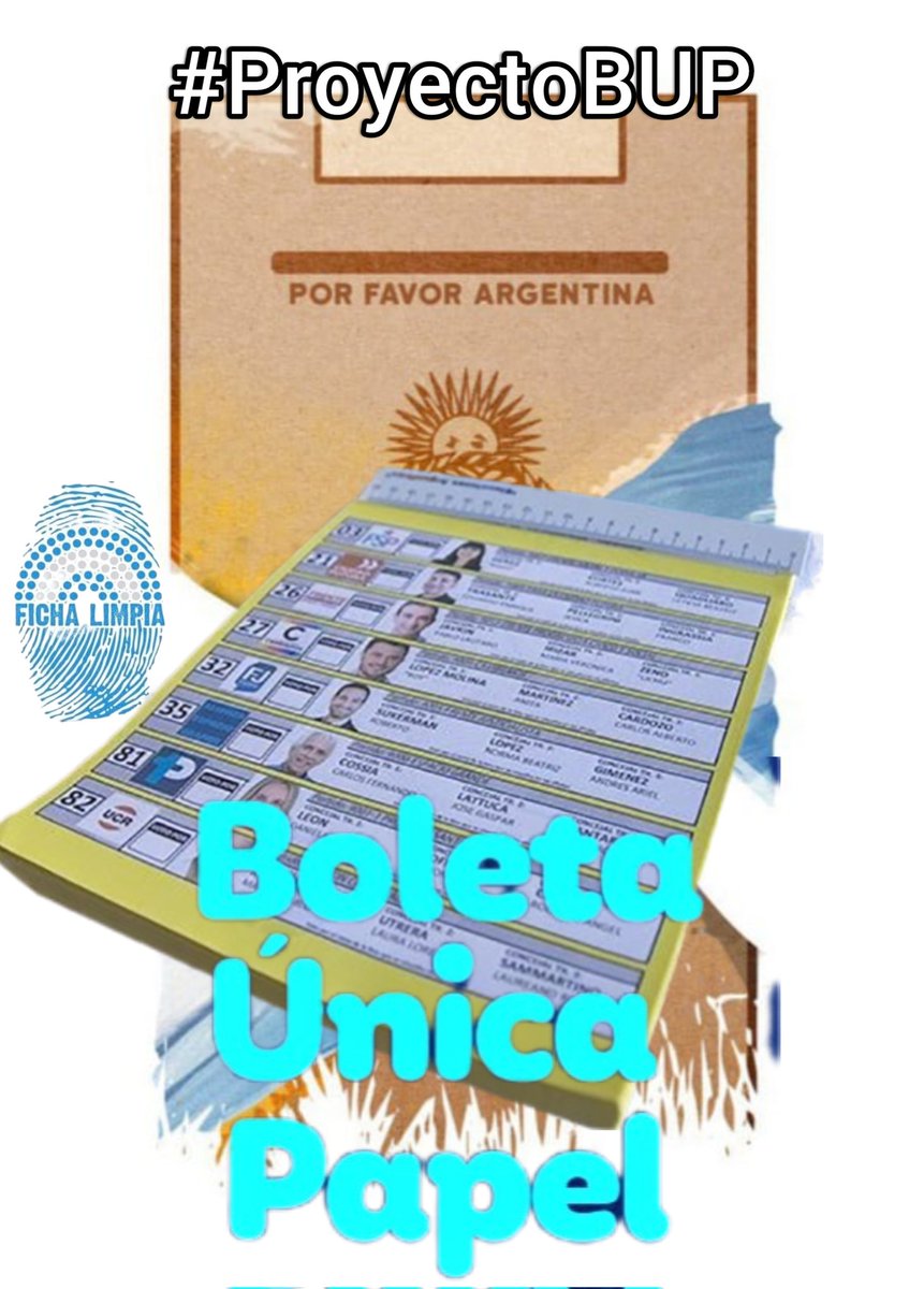 ReynaTarantula's tweet photo. #ProyectoBPU
#BoletaUnicaDePapel
Quienes se oponen a BUP son los mismos q ganan elecciones solo haciendo trampa
Si tan seguros estan d q van a ganar, porque no aprueban este proyecto??
Saben q se termina el fraude y el robo??
BUP ahorraría dinero y tiempo
Queremos transparencia! https://t.co/SRKmqiT4RW