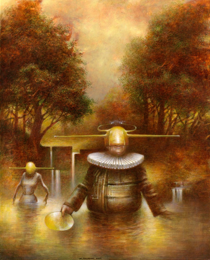 bakerhouseART's tweet photo. "Microbes Panner Guard" by Josef Florian Krichbaum
#Limited #artprint + #nft 
Edition of 15
Special price until Sunday 8th, May 2022 https://t.co/Rq4lcFRlhd