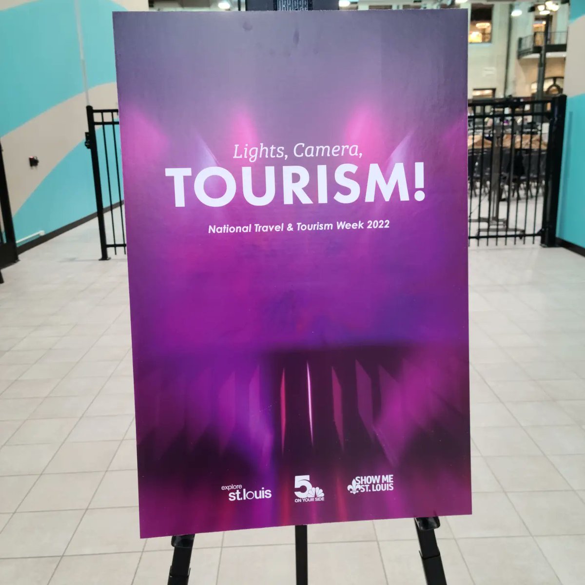 RACStLouis's tweet photo. Turn the channel to @ksdknews at 10 a.m. to catch the LIVE @explorestlouis "Lights, Camera, Tourism" special on Show Me St. Louis. We are so thrilled to be talking about why the STL is truly an arts town! #NTTW22 #showmestlouis #explorestl #stlarts https://t.co/yfSLit3Kyo