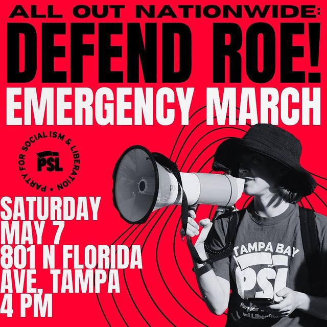 AVelmaDinkley's tweet photo. #RoeVWade #Tampa https://t.co/NS5nkoN41J