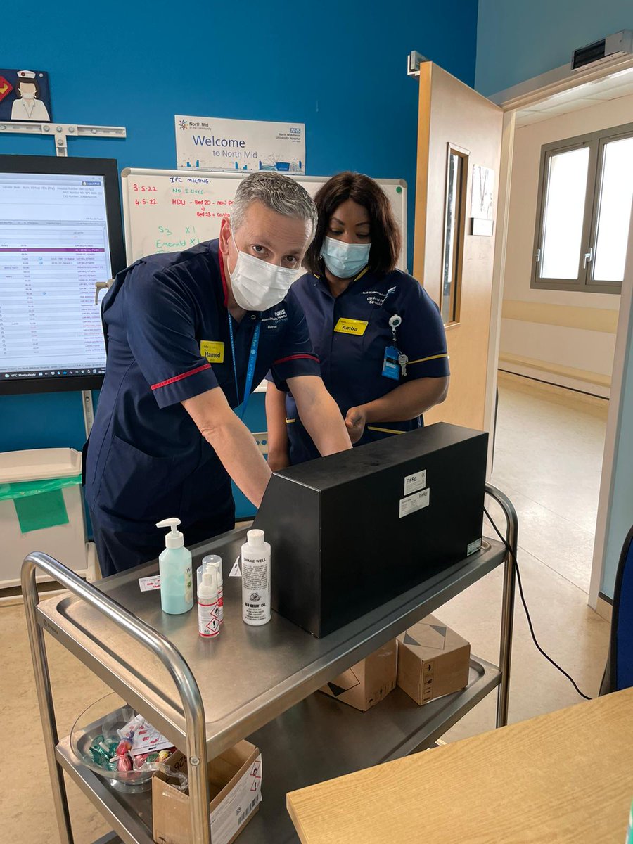 NM_IPCteam's tweet photo. Met many members of North Mid showing us their great Hand Hygiene technique and winning some prizes! #WorldHandHygieneDay #cleanhandssavelives https://t.co/c2POG2TIAi