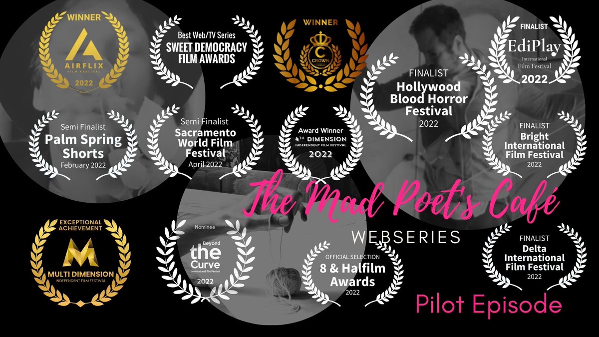 RaindanceFS's tweet photo. Julia Warren's MA was structured around developing &amp; filming the #pilotepisode of her #webseries 'The Mad Poet's Cafe' @MadPoetsCafe. This is now on the film circuit, and has since been garnering festival wins. Congratulations on your successes so far, Julia! 🎉 https://t.co/DoYrKV9f5U