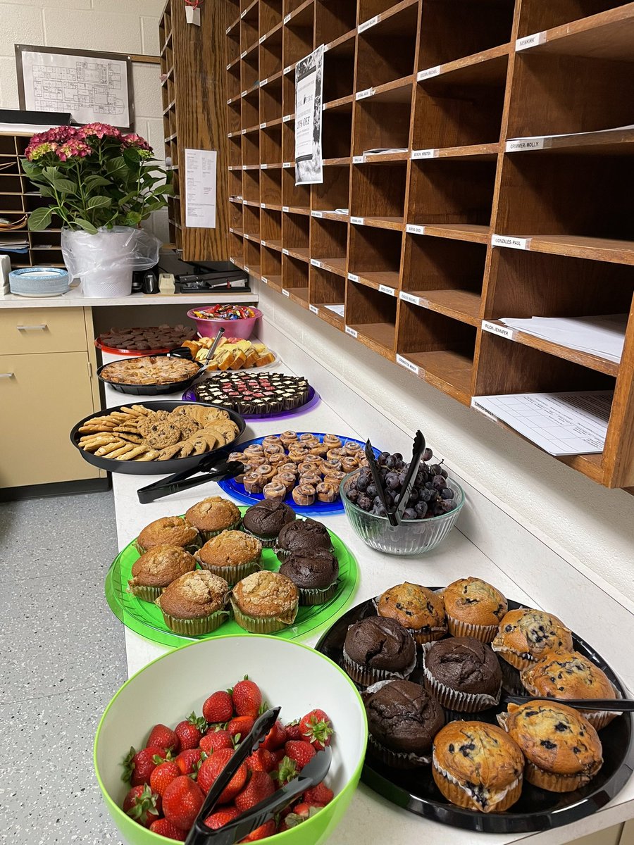 Day #4 of appreciating our awesome staff! #teammonocacy #TeacherAppreciationWeek