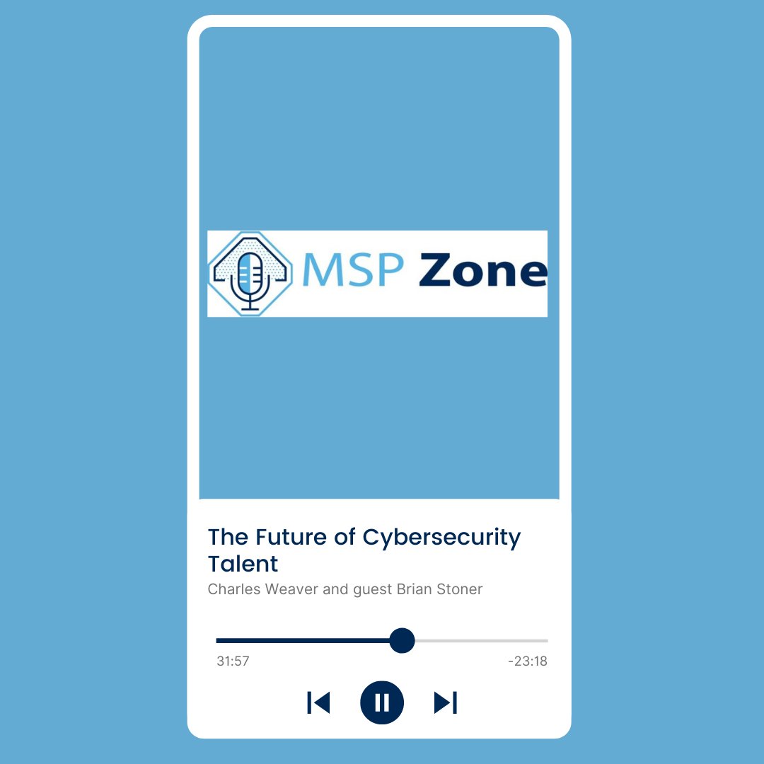MSPNews's tweet photo. We released a new podcast today where CEO of MSPAlliance, Charles Weaver, is joined by Vice President, Service Provider at @stellarcyberinc, Brian Stoner. Take a listen and let us know what you think!

https://t.co/MEHzibcDVt

#mspzone #msppodcast #cycbersecuritytalent https://t.co/cr1vJCBwcE