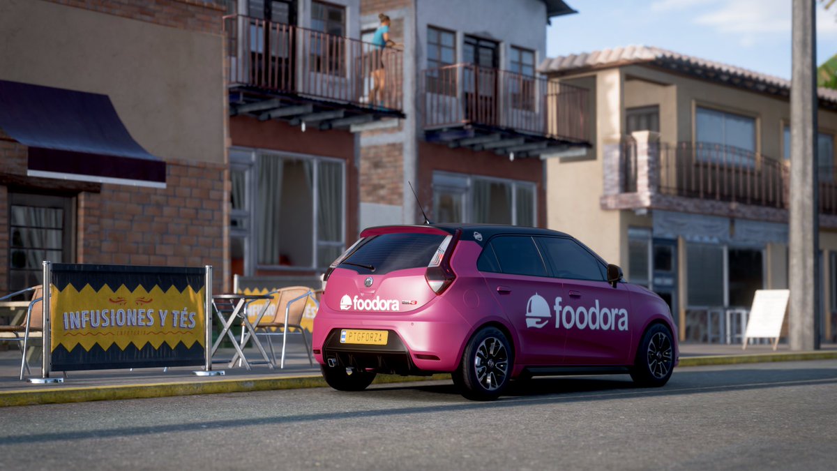 PTG_MFU82's tweet photo. The peeps in Mexico are hungry. Food delivering time with foodora.
🚙: MG MG3
🎨: 612 588 345

#forza #forzahorizon #forzahorizon5 #forzatune #forzapaintbooth #forzashare @PTGforza https://t.co/i6BX373R0X