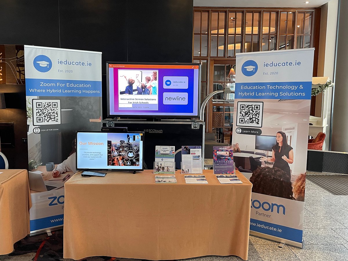 ieducate was delighted to sponsor &amp; exhibit at the ETBI's Principals &amp; Deputy Principals Summer Conference 2022 over the past 2 days in the Clayton Whites Hotel, Wexford. 

Learn more &gt;&gt; ieducate.ie/contact

#ETBISchoolLeadersConf #ieducate <a href="/ETBIreland/">ETBI</a> <a href="/Zoom/">Zoom</a>