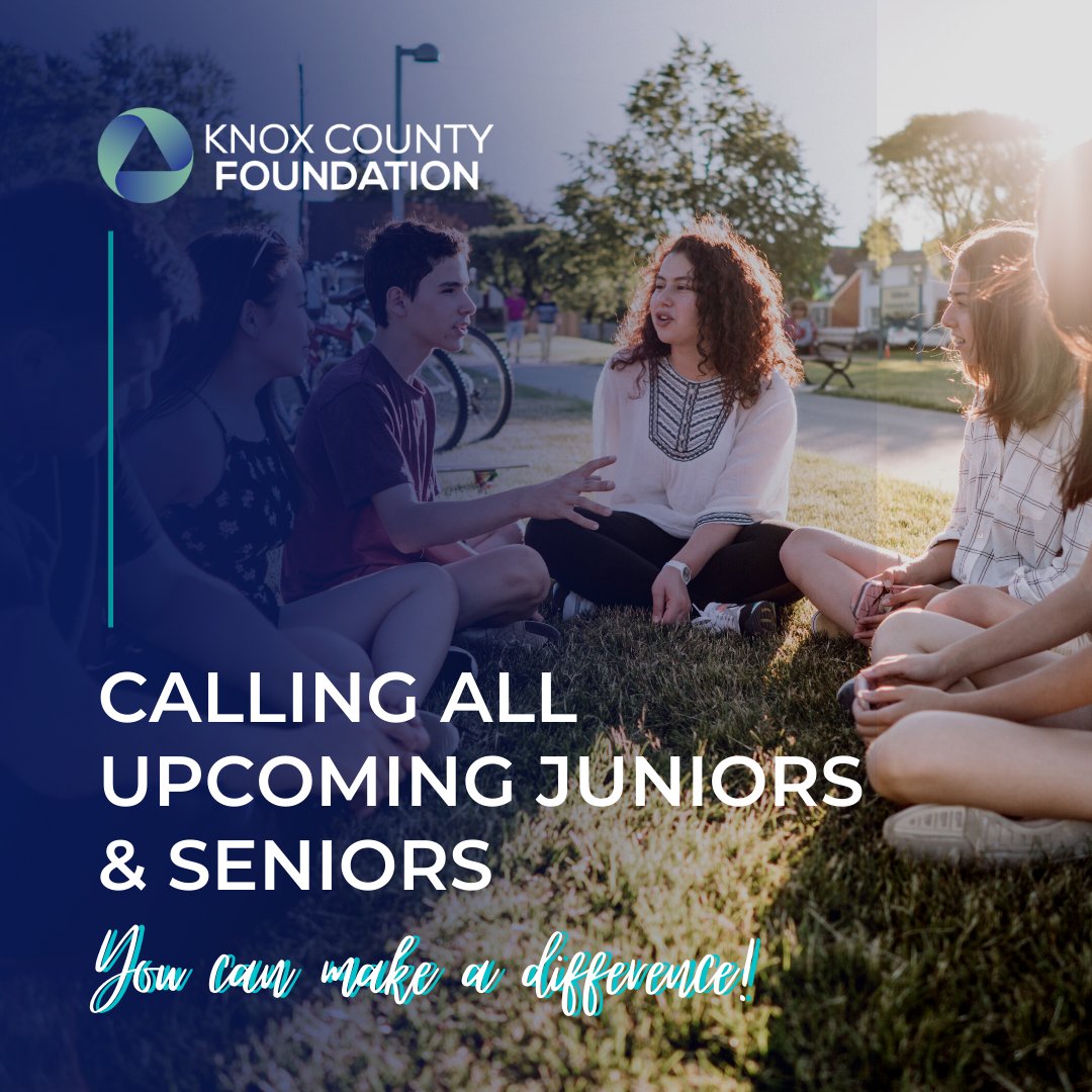 Knox_CF's tweet photo. Knox County Foundation seeks upcoming juniors and seniors to be part of the 2022-23 Youth Philanthropy Initiative (YPI)! YPI provides students with an opportunity to address community needs impacting area youth. Info and application: lisa@knoxcf.org or https://t.co/UkOEzyiuo2 https://t.co/YW7Cr2KGnA
