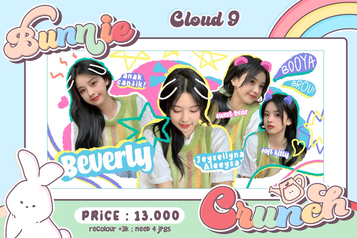 BUNNiECRUNCH's tweet photo. help rt? thankies🌷

hello all! happy sunday>< BEV!E here is opening my gate for my Handdrawn Edition 🥰 open on 12.00 WIB for 5 slots only 💓 free recolour for all handdrawn catalogue 😙🎀

be friends? leave a trace! 💌
#zonaba #zonauang #zonajajan

https://t.co/JUqiigJKmK