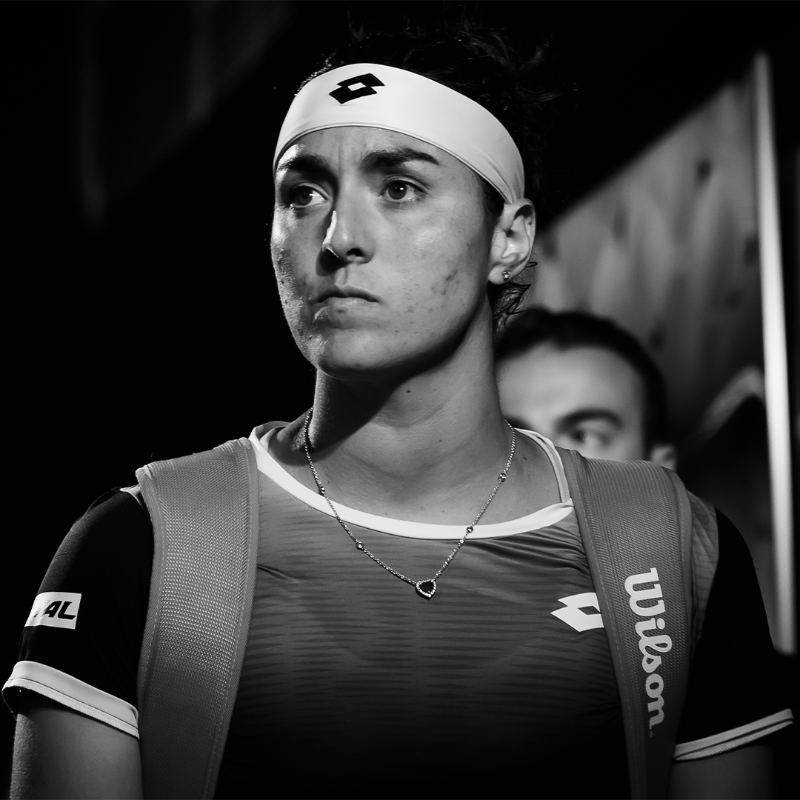 WTA's tweet photo. The first Arab player to reach a WTA 1000 final ⭐️

@Ons_Jabeur | #MMOPEN