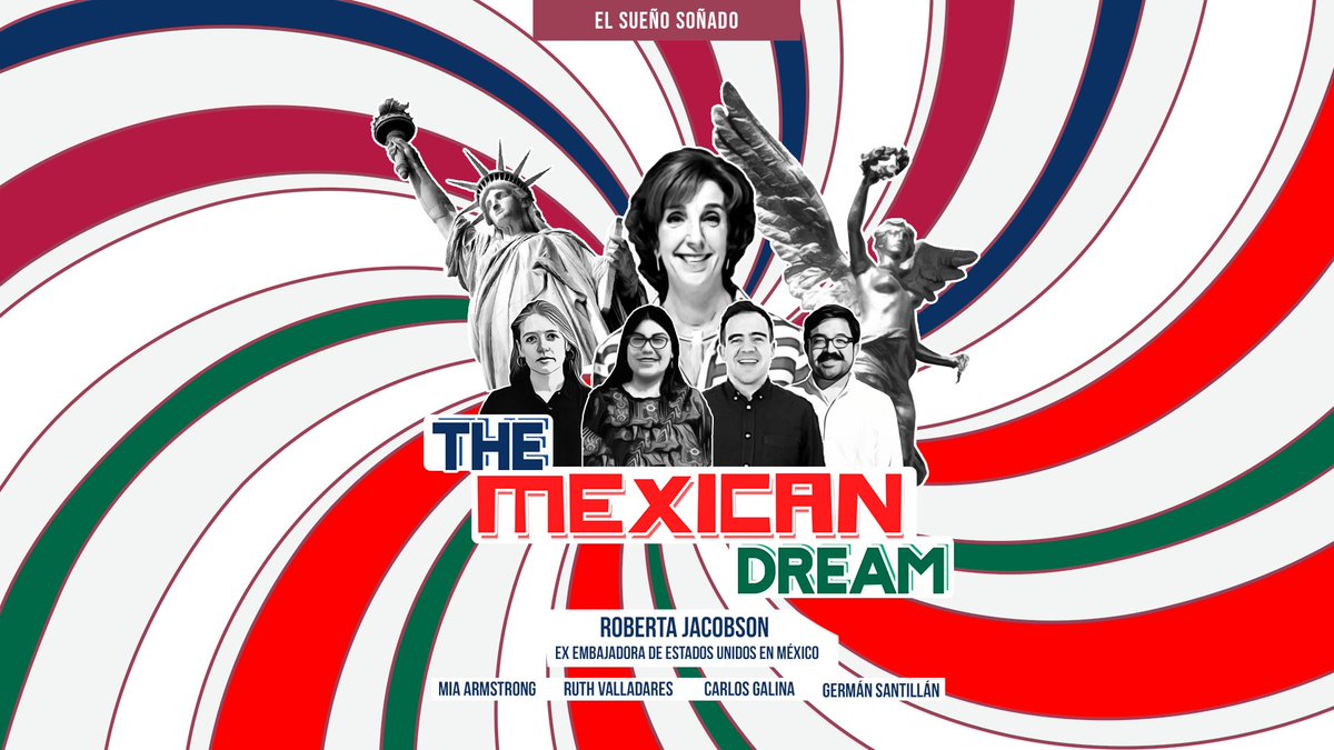 🇲🇽 y 🇺🇸 no solo comparten una frontera, los dos tienen un futuro compartido. Escucha el nuevo podcast #TheMexicanDream, un proyecto de <a href="/xookaudio/">Xook Audio Editorial</a> y <a href="/PensandoUnPais/">PensandoUnPais</a>⬇️

Un honor platicar con <a href="/Jacobson_RS/">Roberta S Jacobson</a>, <a href="/Rutzhiii/">Ruth Valladares 🌻 🌵</a>, <a href="/CharlieGalina/">Carlos Galina</a> y <a href="/GermsanT/">Germán Santillán 🇲🇽</a>. open.spotify.com/episode/3RJvOM…