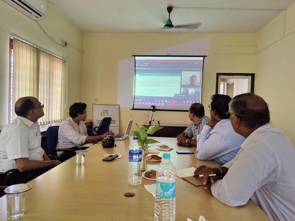 TenzinPaljorFNF's tweet photo. It was a wonderful meeting with the staff members from the Centre for Public Policy Research (CPPR), a renowned think tank based in Kochi, Kerala and our precious partner. https://t.co/A9AkcCLo5j