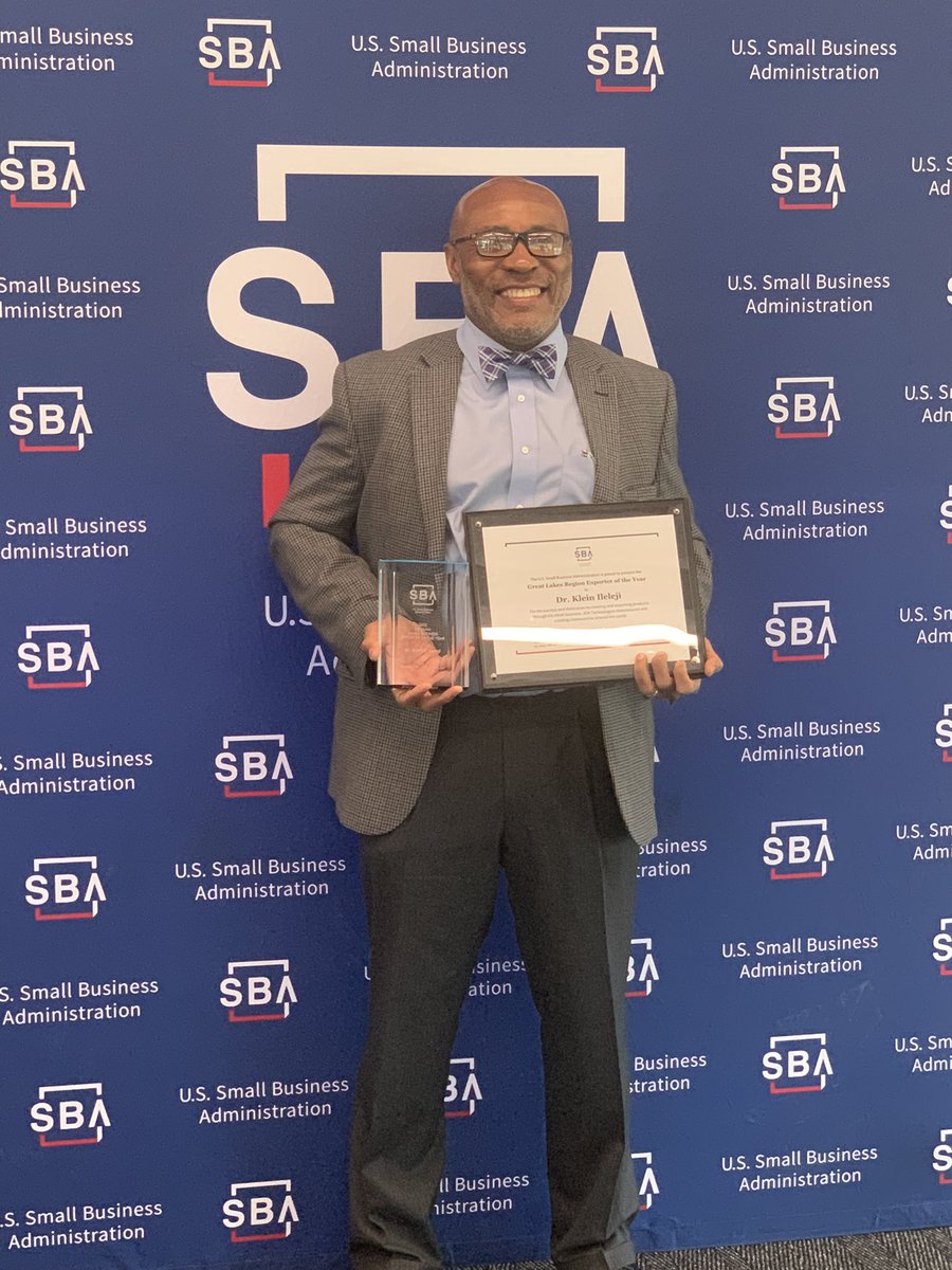 PurdueABE (@purdueabe) on Twitter photo Congrats to Dr Klein Ileleji for being named the SBA Indiana and regional Exporter of the Year! #nsbw #smallbusinessweek <a href="/juatechnologies/">juatechnologies</a> Congrats to Dr Klein Ileleji for being named the SBA Indiana and regional Exporter of the Year! #nsbw #smallbusinessweek <a href="/juatechnologies/">juatechnologies</a>
