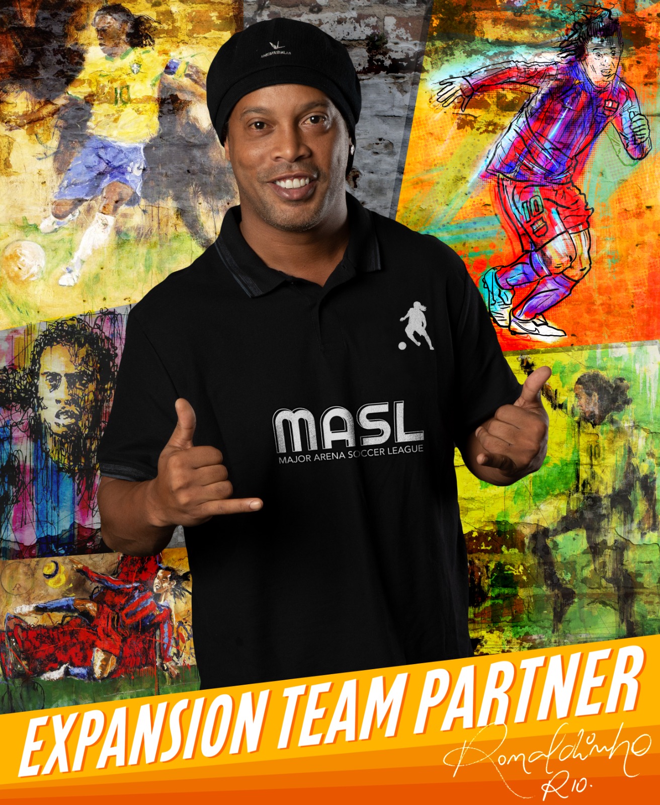 Superstar Ronaldinho Partners with MetaSoccer for His First NFT