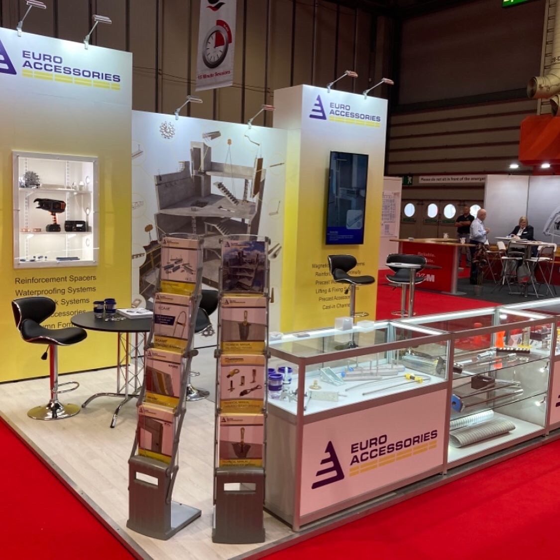 euroacc's tweet photo. Some photos of the Euro Accessories stand earlier this morning ready to welcome visitors to The UK Concrete Show today and tomorrow!

We are at stand number 113!
 
#euroaccessoriesltd #buildingbetter #concreteshow #UKCS2022 #euroacc #concrete #countdown #exhibiting #comesayhi https://t.co/WfAKFoJSB4