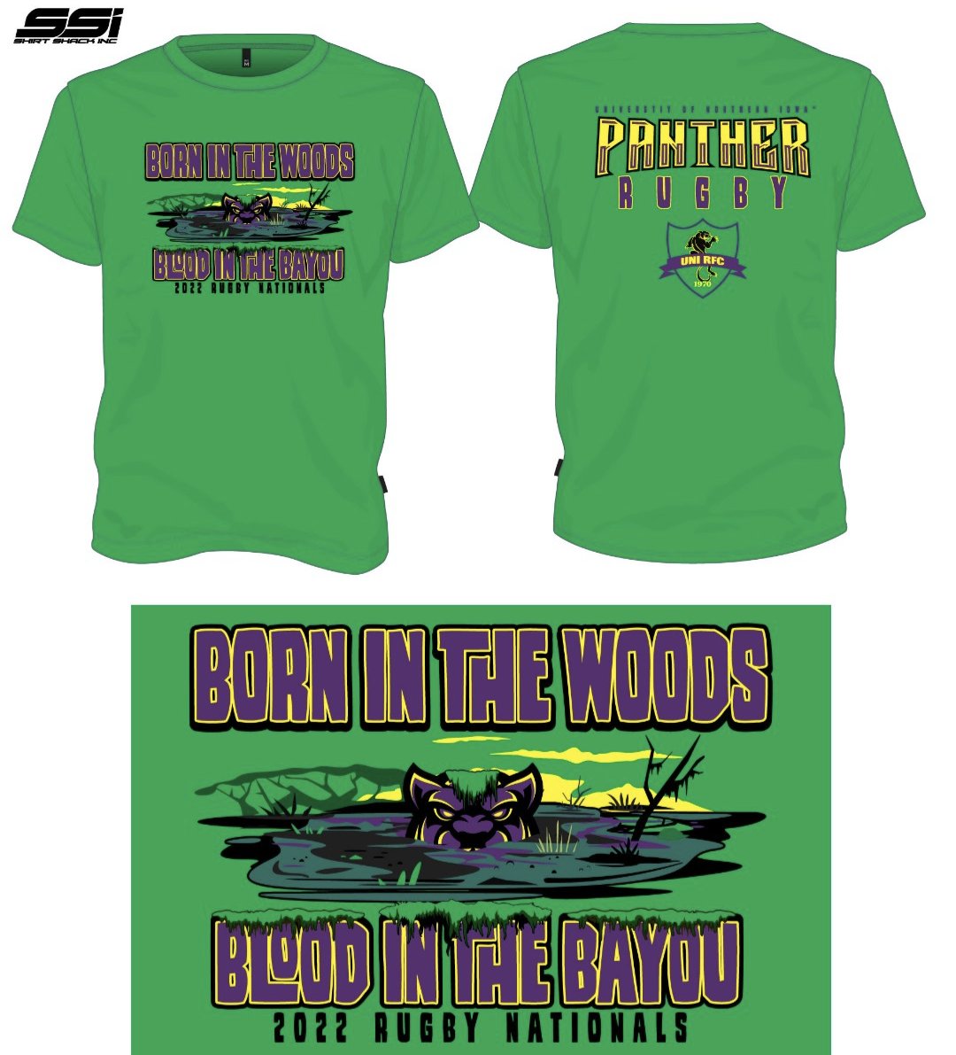 UNIMensRugby's tweet photo. UNI Rugby Panther fans!! We have our store open for our Nationals run in NOLA!  Get your orders in right away! Link below! 

*Delivery is only option. No drop off by players available* 

https://t.co/dNgHoVf5Q6 https://t.co/20x6NxeeXD