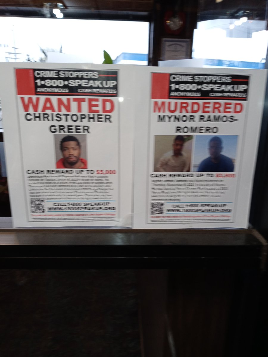 Hart7405's tweet photo. Was happy seeing this put to at gas stations and restaurants by the freeway #STILL #WANTEDINMICHIGAN #ChristopherLewisGreer for the #MURDER of my friends #DominiqueParchman and #ShyannaHall Please #SpeakUp Shy did with her last minutes she had with us you should too https://t.co/sIYpibqOwP